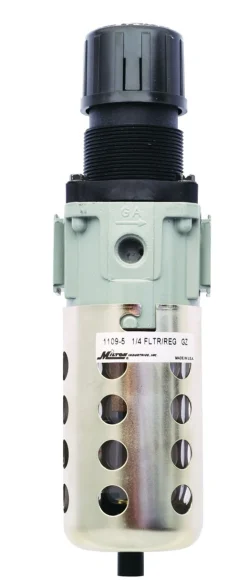 Milton 1110-5 3/8" NPT Polycarbonate Piggyback Filter Regulator