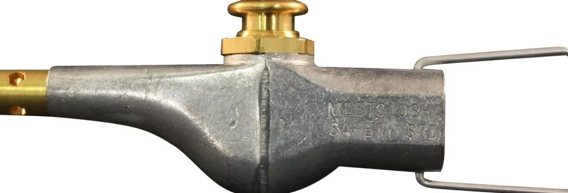 Milton 107 Button, Blo-Gun SAFETY