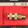 Milton 767 HI-Flo V-Style 'A,M,V' 3/8" MN