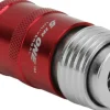 Milton 1751 Safety Exhaust Coupler, 1/4" body, 1/4" MNPT - Single