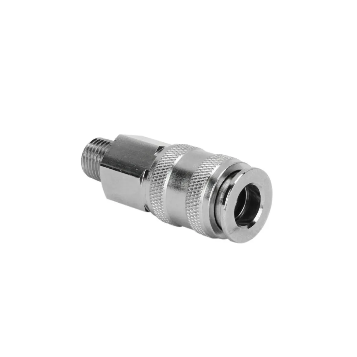 Milton 744 Universal Coupler, 1/4" body; 1/4" MNPT
