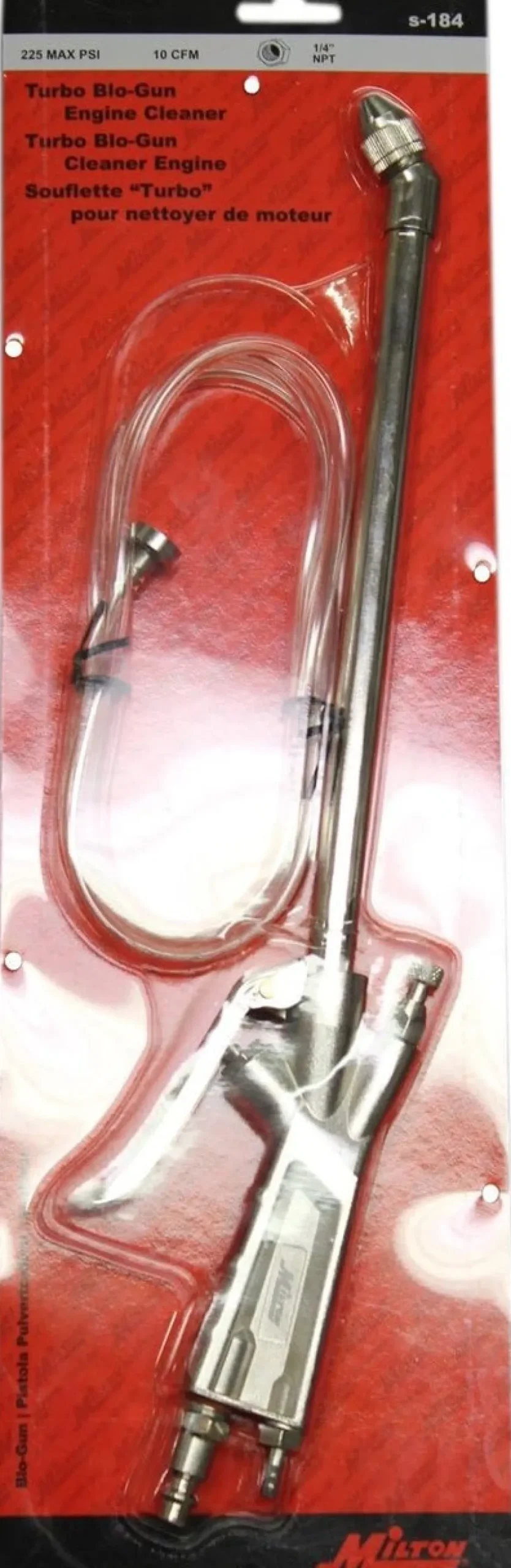 Milton Industries S184 Turbo Blow Gun Engine Cleaner
