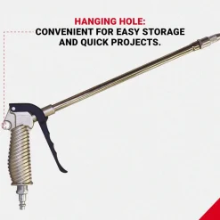 Milton Industries S182 Turbo Blow Gun and 10