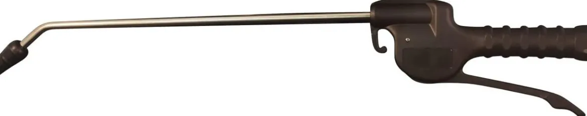 Milton S177 1/4" NPT Pistol Grip Blow Gun with 11" Bent Nozzle