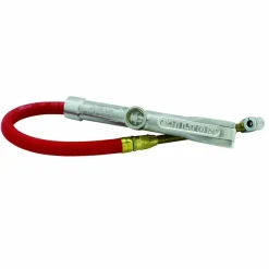 Milton S506 Dual Head Chuck Tire Inflator Gauge - 15" Hose