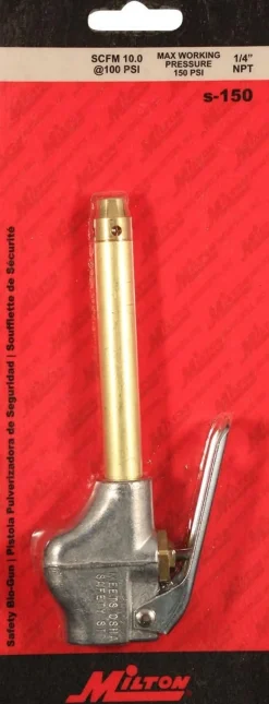 Milton S150 Lever Blo-Gun SAFETY