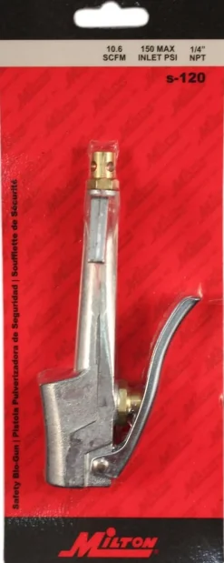 Milton S120 Lever Hook Blo-Gun SAFETY