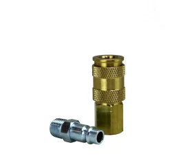 Milton S216 V STYLE HI FLOW COUPLER & PLUG