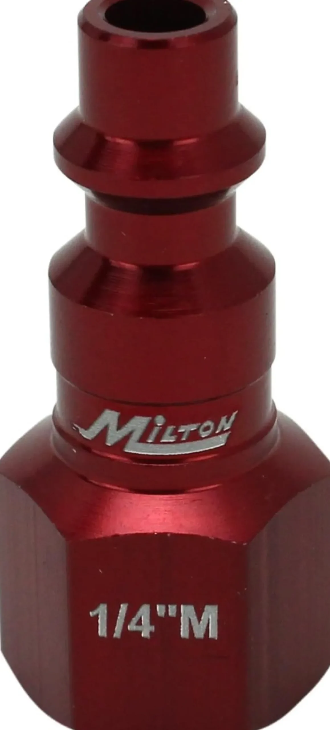 Milton S303MKIT ColorFit Coupler & Plug Kit - (M-Style, Red) - 1/4" NPT, 3-Piece