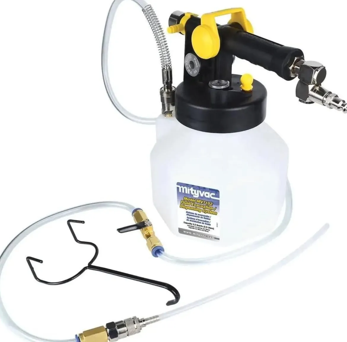 Mityvac Combo Fluid Evacuator Dispenser, 2.5L (MV7102)