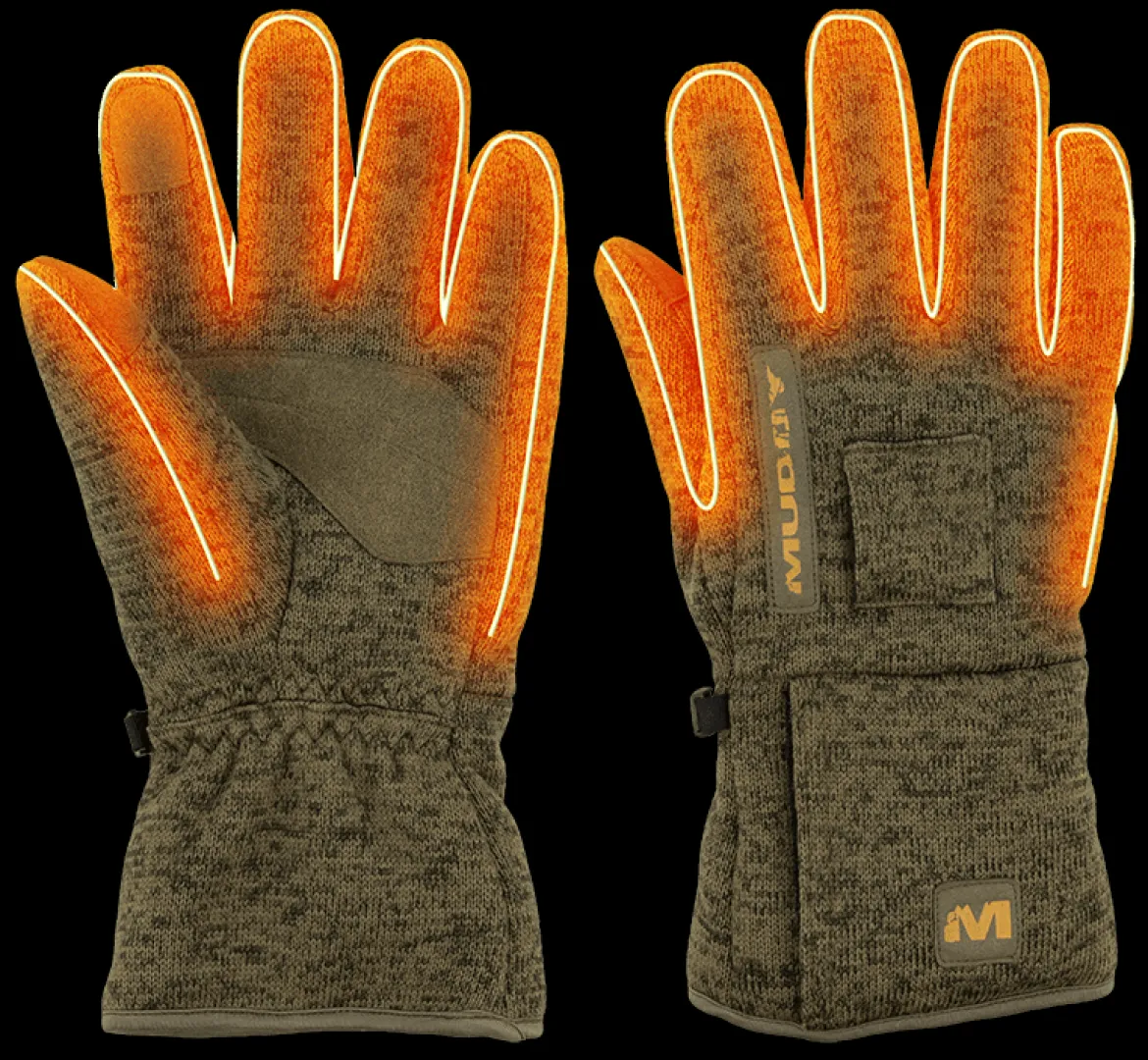 Muddy Nucleus Heated Midweight Glove (MUD-HT-MGLV-CL)