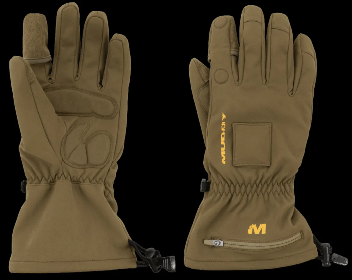 Muddy Nucleus Heated Softshell Gloves (MUD-HT-GLV-CL)