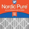 Nordic Pure 24x24x4 (3 5/8) Pleated MERV 15 Air Filter 1 Pack (24x24x4M15-1)
