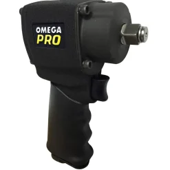 Omega Mini Light Weight Air Impact Wrench - 1/2" Drive, 500 Ft/Lb (82001)
