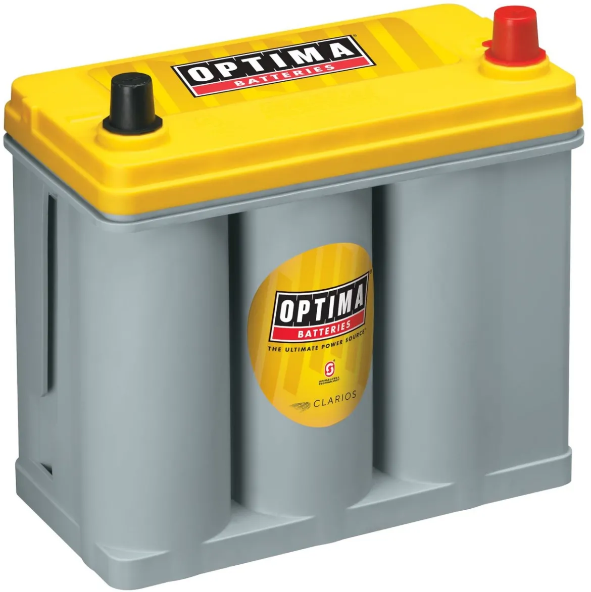 OPTIMA YELLOWTOP® D51R AGM Deep Cycle Battery - 450 CCA, SAE Terminal (9073-167)