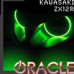 Oracle Lighting 2000-2006 Kawasaki ZX-12R LED Motorcycle Headlight Halo Kit (2609-330)