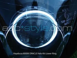 Oracle Lighting 2000-2015 Suzuki Hayabusa LED Motorcycle Headlight Halo Kit (2615-330, 2615-334)
