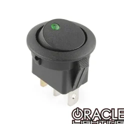 Oracle Lighting Illuminated LED Rocker Switch Green 12V 15A (2007-504)
