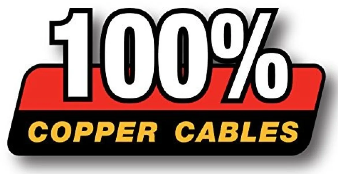 Performance Tool W1667 20' 4-Gauge 500 AMP 100% Copper All Weather Jumper Cables