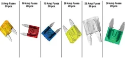 Performance Tool W5369 Mini Fuse Assortment - 120 Piece