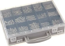 Performance Tool W5355 1,120pc Hardware Assortment (Pan Heads, Oval Head)