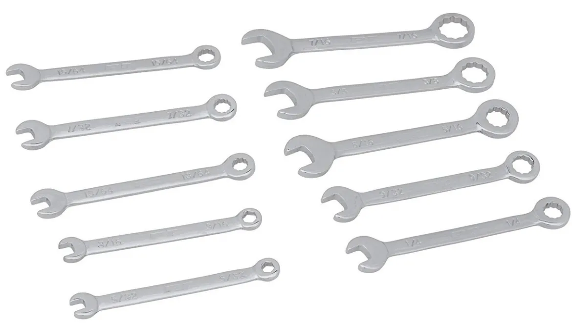 Performance Tool W30681 10Pc SAE Ignition Wrench Set