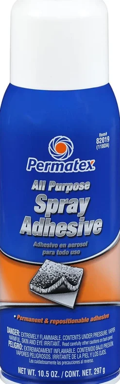 Permatex All-Purpose Spray Adhesive Clear 10.5 oz (82019)