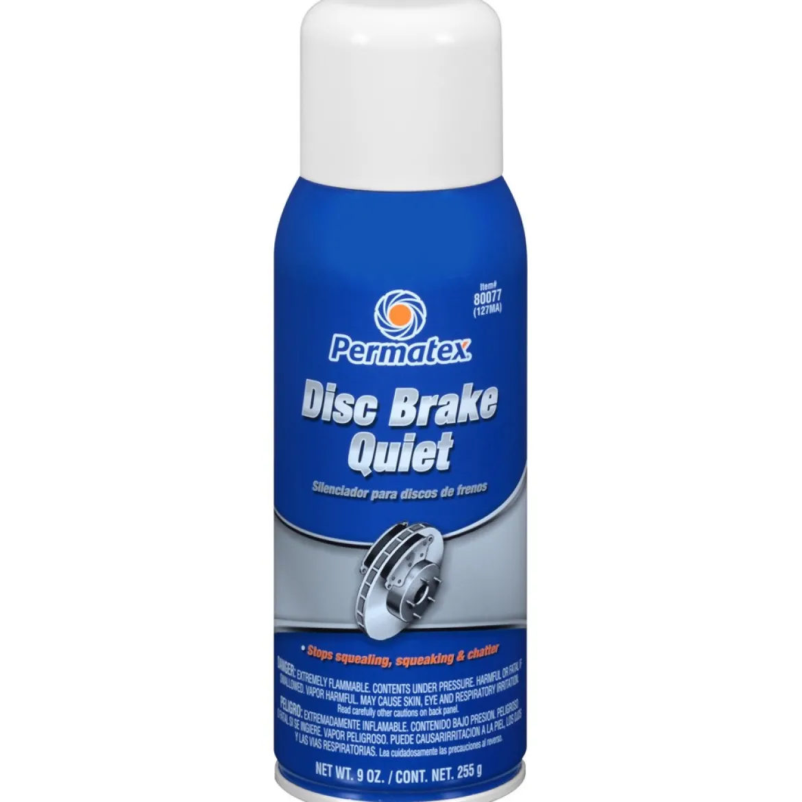 Permatex Disc Brake Quiet for Brake Squeal Reduction 12 oz (80077)