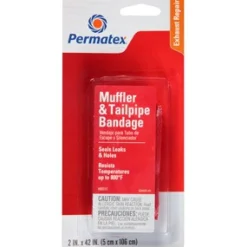 Permatex Muffler Tailpipe Bandage Seals Holes Leaks High Temp Resistance (80331)