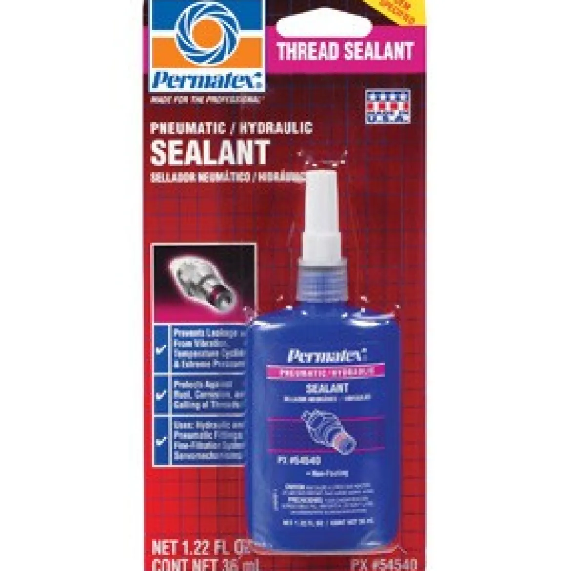 Permatex Pneumatic and Hydraulic Sealant High Pressure 36 ml (54540)