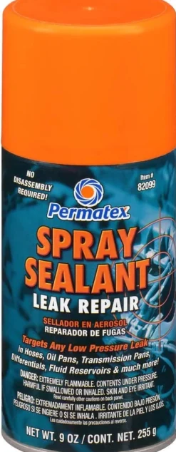 Permatex Spray Sealant Leak Repair 9 Oz Targets Low Pressure Leaks (82099)