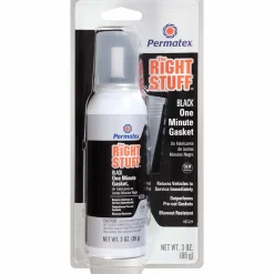Permatex The Right Stuff 1 Minute Gasket Maker Black Elastomeric Gasket 3 oz (25229)