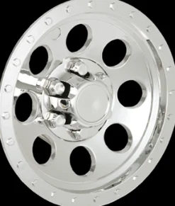 Phoenix USA 10" 8 Hole Beadlock Style ABS Chrome Wheel Cover (QT10CHB)