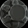 Phoenix USA 6 Lug On 5.5" Bolt Circle ABS Black Hub Cover (QT655BHN)