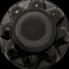 Phoenix USA 8 Lug On 6.5" Bolt Circle ABS Black Hub Cover (QT765BHN)