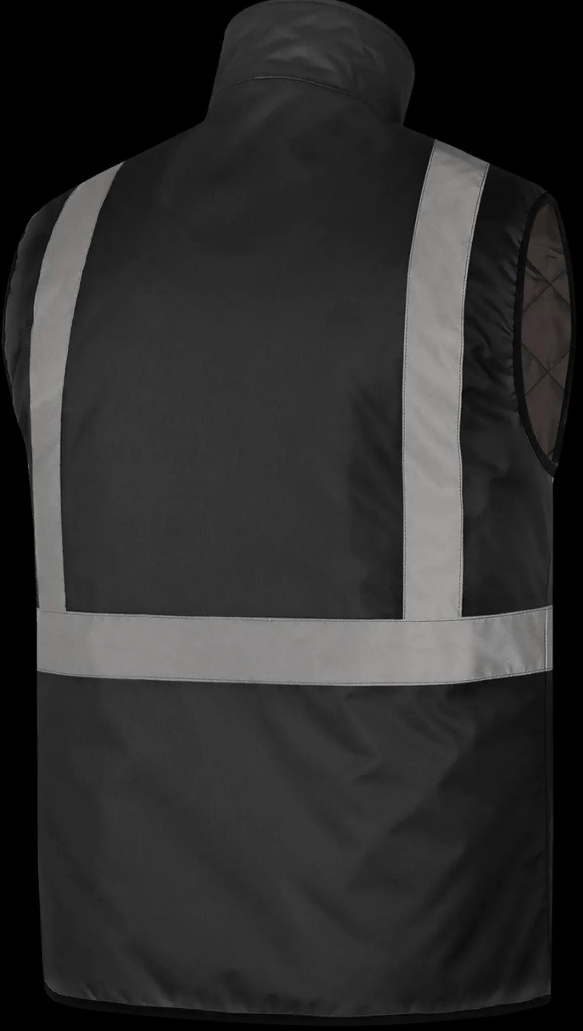 Pioneer Safety Hi-Vis Black Heated Safety Vest (V1210270U)