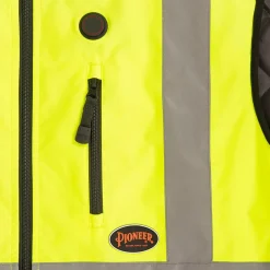 Pioneer Safety Hi-Vis Yellow Heated Safety Vest (V1210260U)