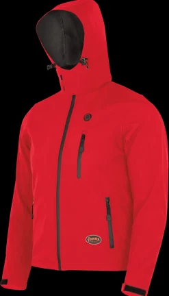 Pioneer Safety Red Heated Softshell Jacket (V1210290U)