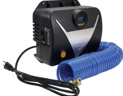 Plews 16-250 Tru-Flate Tank Less Wall-Mount Garage Inflator Gauge with 25' Hose