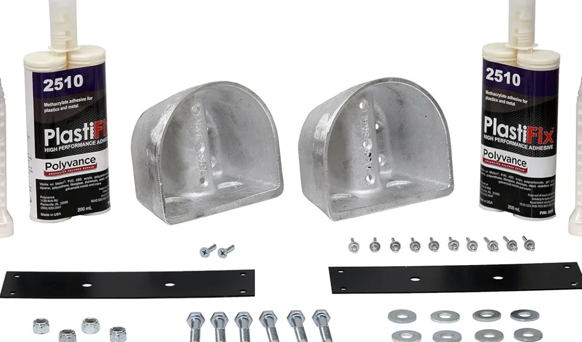 Polyvance Kenworth T800 Hood Repair Kit (KEN T800)