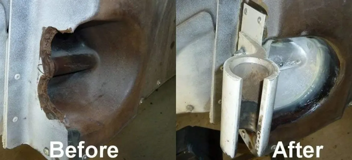 Polyvance Kenworth T800 Hood Repair Kit (KEN T800)