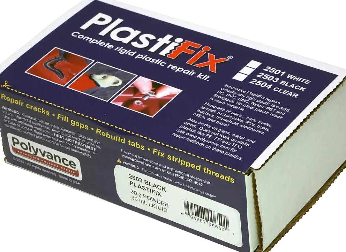 Polyvance Polyvance Plastifix Kit (Black) (2503)