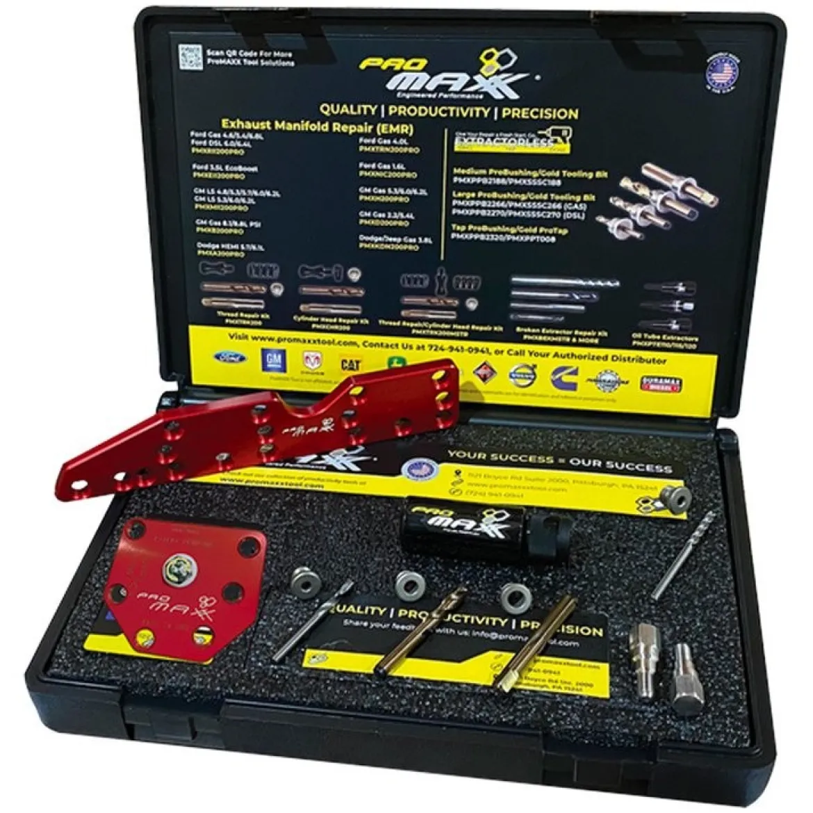 ProMAXX 3.5L Ecoboost Exhaust Manifold & Turbo Mount Broken Bolt Repair Kit (PMXEII200TRB)