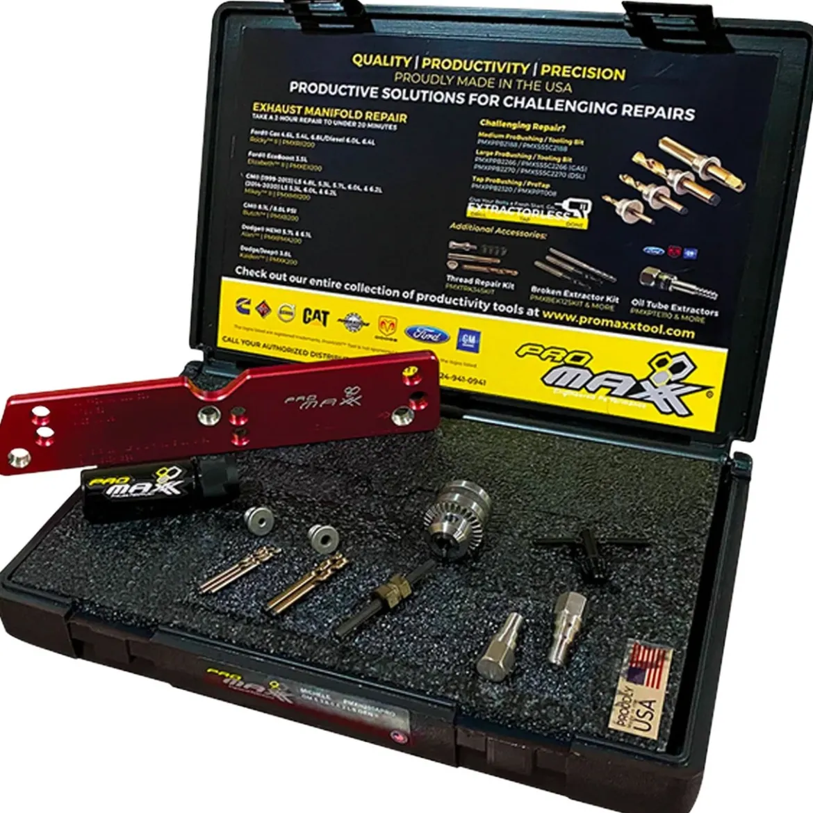 ProMAXX 5.3L, 6.0L, 6.2L Exhaust Manifold Broken Bolt Repair Kit (PMXH200PROP)