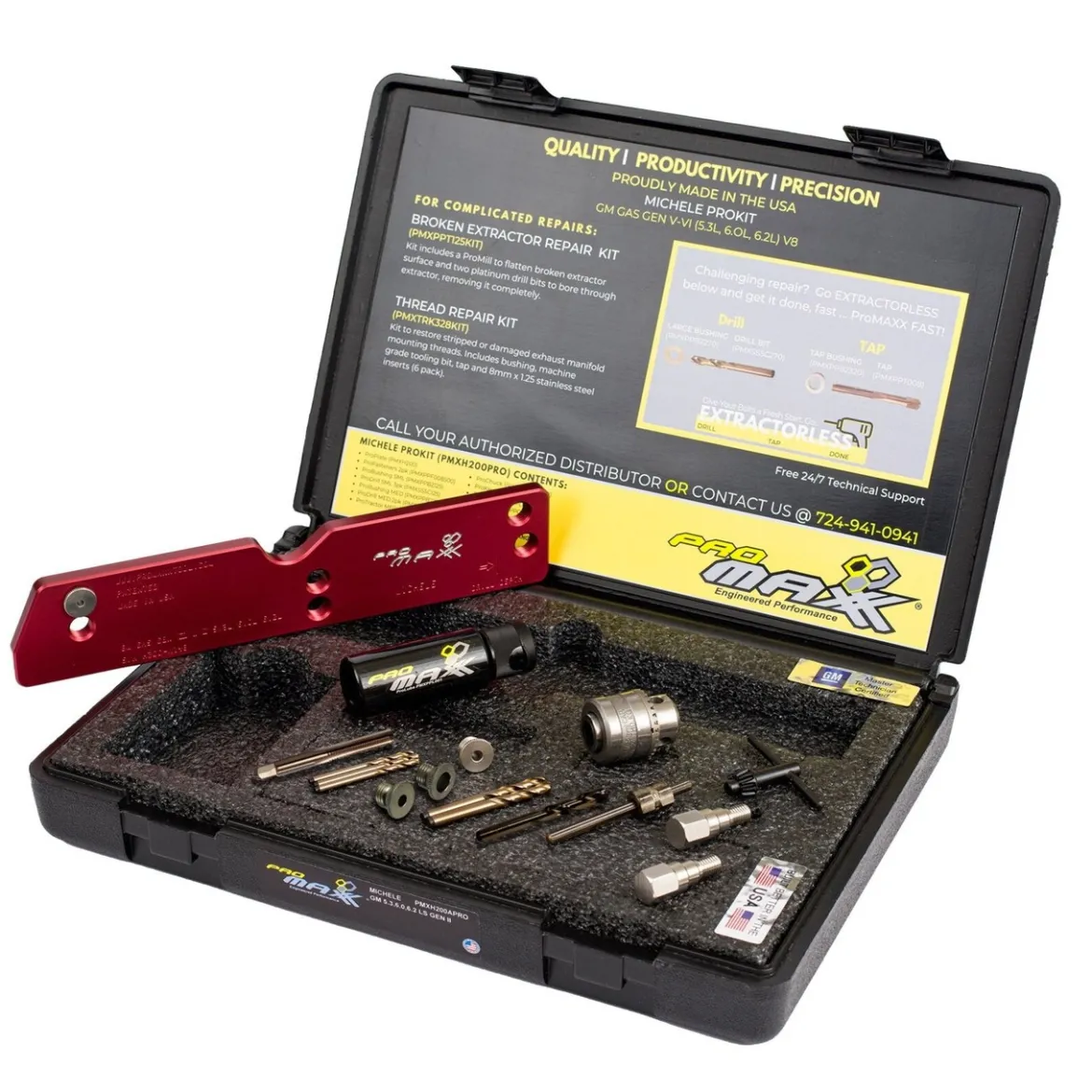 ProMAXX 5.3L, 6.0L, 6.2L Exhaust Manifold Broken Bolt Repair Kit (PMXH200PROP)