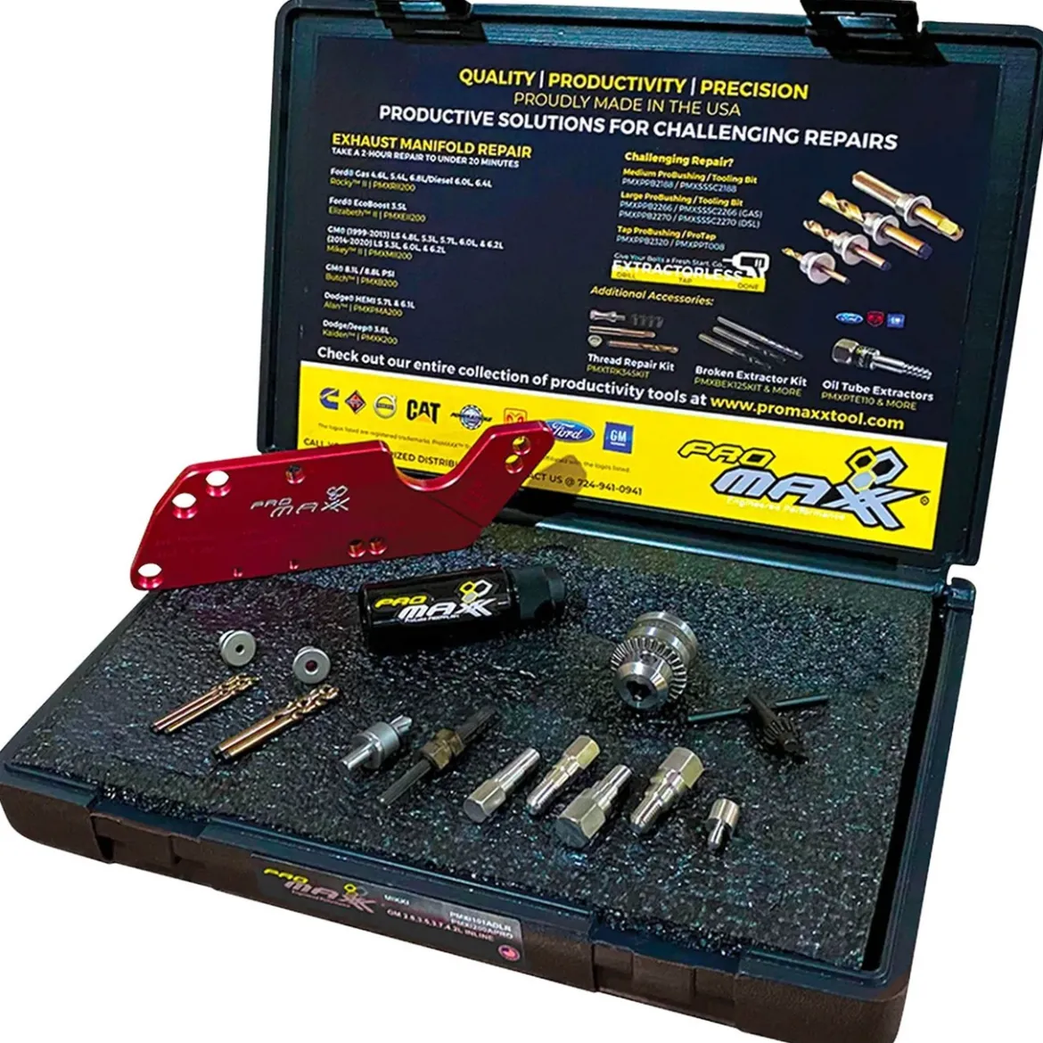 ProMAXX 2.8L 3.5L 3.7L 4.2L Exhaust Manifold Broken Bolt Repair Kit (PMXI200PRO)