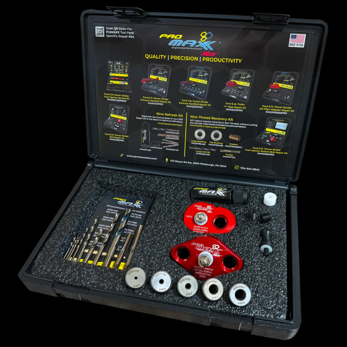 ProMAXX 6.7L Repairs EGR Mounting Tube & Bolt Set (PMXPST555PRO)