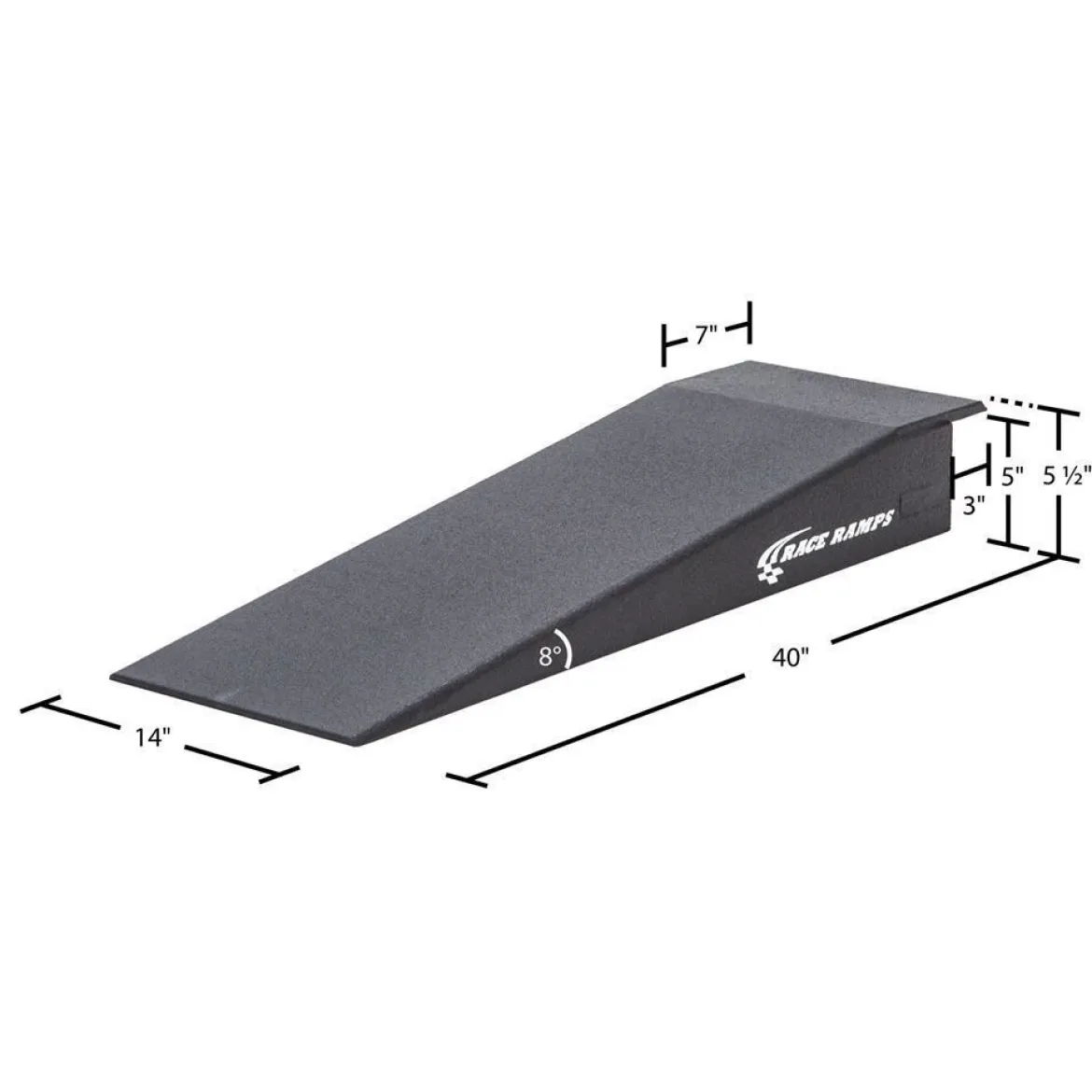 Race Ramps 5" Height Lip Nose Rack Ramp (RR-RACK-5)