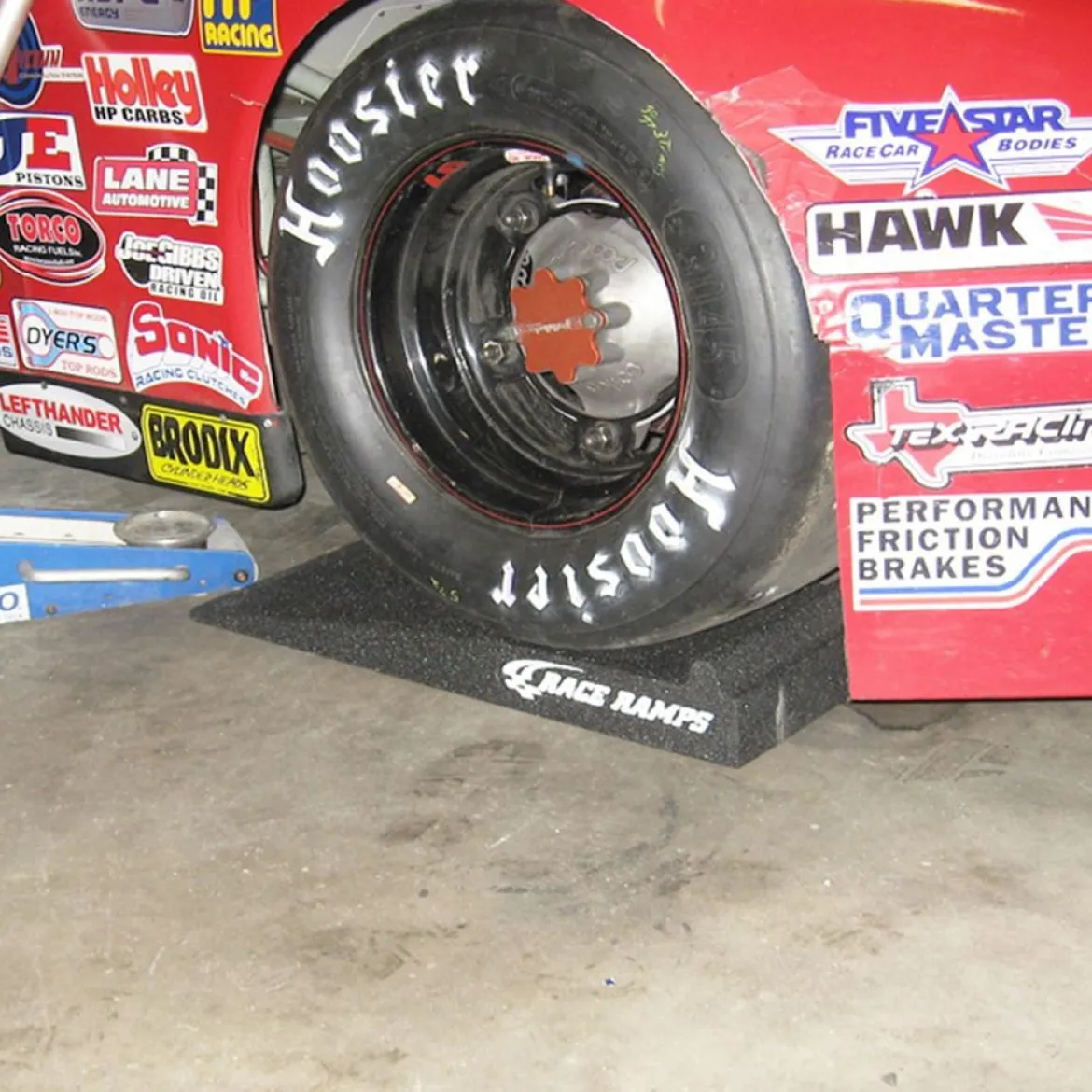 Race Ramps 3" Trak-Jax Ramps with 1.5" Stop (RR-TJ-S)