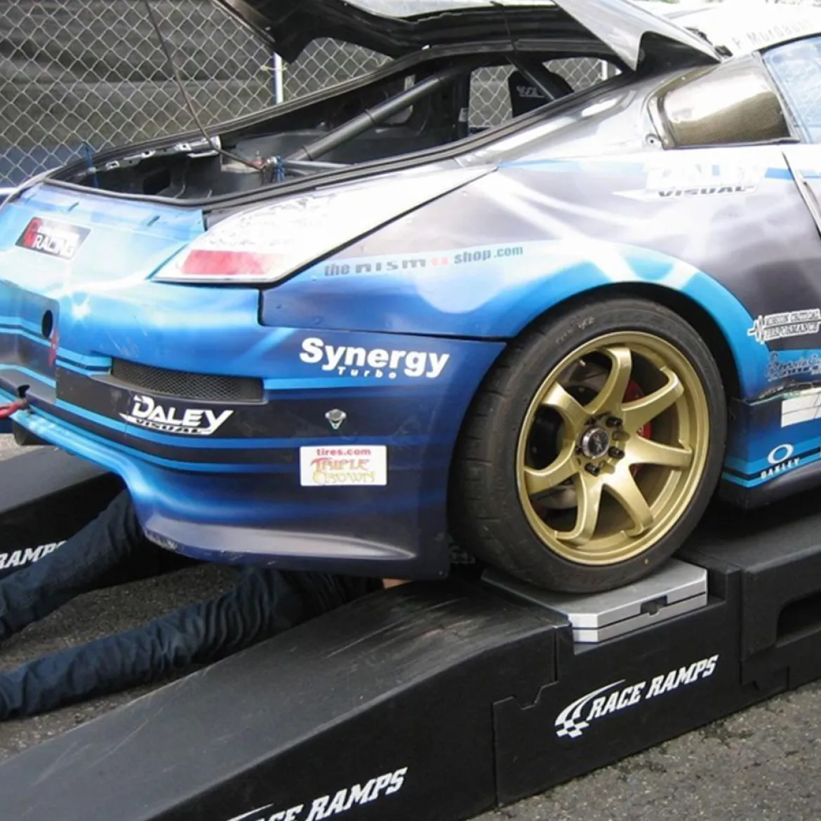 Race Ramps Portable Pit Stop Ramps - Racer Model (RR-PPS-R)